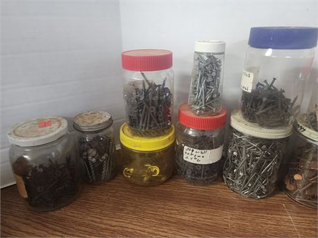 Lot of screws and misc hardware
