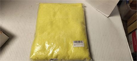 Yellow Sheer Fabric