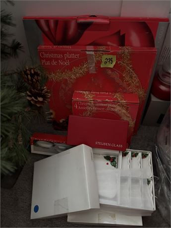 Christmas Platters and Plates