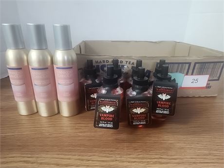 Lot of Bath and Body works items