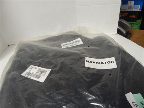 Lincoln Navigator Black Floor Mats