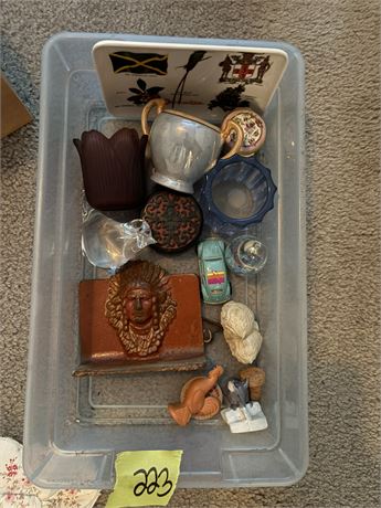 Decor, Figurines, Cast Iron Indian Chief, Misc