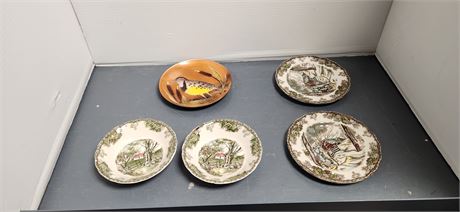 Flat Of Collectible Plates