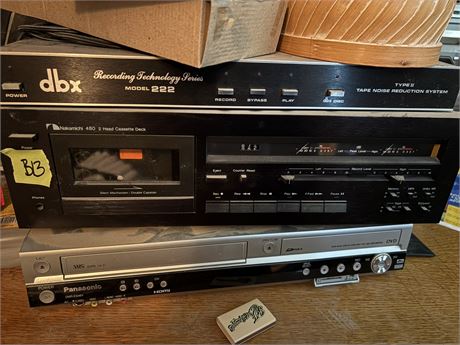 Stereo Equipment and VHS /DVD Player