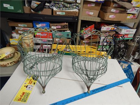 Vintage Wrought Iron Decorative Hanging Decor