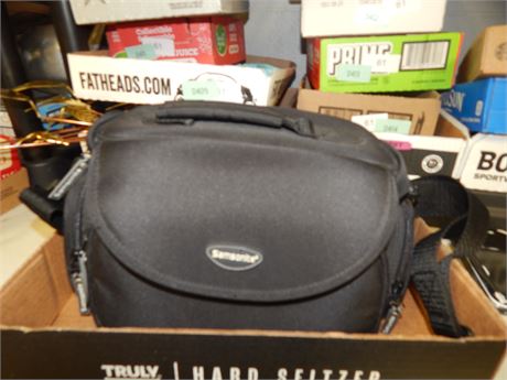 Konica Autoflex TC Camera & Samsonite Camera Carry Bag