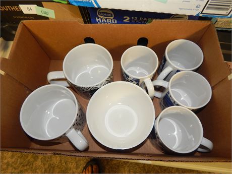 Flat Of Coffee Cups