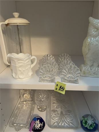 Crystal and Glass Decor, Belleek Ireland Owl