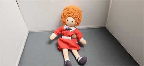 Vintage Annie Plush Doll