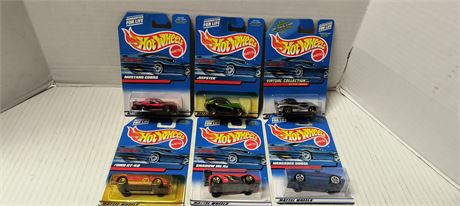 Flat Of Collectible Hot Wheels