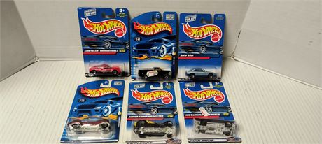 Flat Of Collectible Hot Wheels