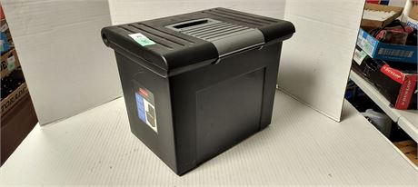 Rubbermaid Portable File Tote