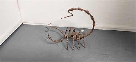 Unique Metal Scorpion Statue