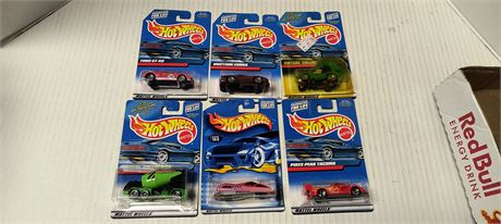Flat Of Collectible Hot Wheels