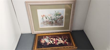 Wood Framed Artwork