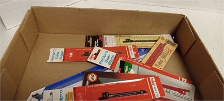 Flat Of Various Saw Blades