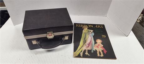 Ribbon Art Book & Cassette Tape Holder