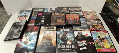 Flat Of Various DVD's
