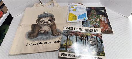 Where The Wild Things Live Book & Canvas Bag & More