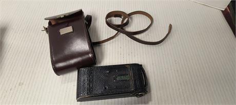 Vintage Kodak Camera & Case
