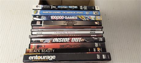 Flat Of Various DVD's