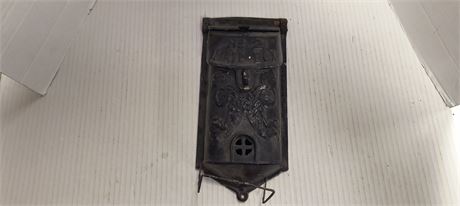 Vintage Wrought Iron Mail Box