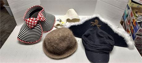 Lot Of Various Hats