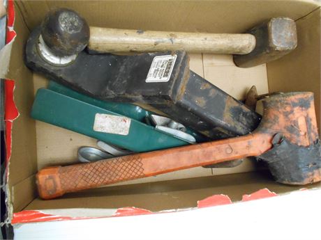 Trailer Hitch & Various Tools