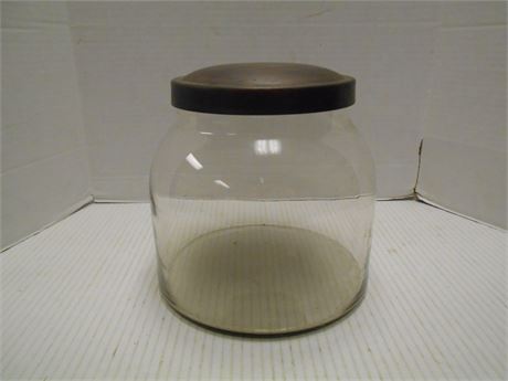 Glass Storage Jar With Lid