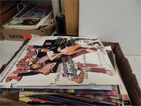 Flat Of Various Magazines
