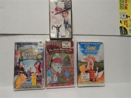 Lot Of Various VHS Tapes