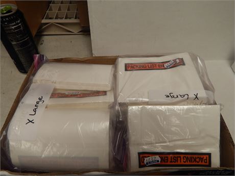 X-Large Packing List envelopes