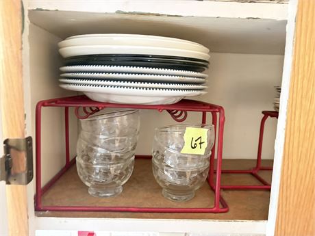 Dishes and Glass Bowls