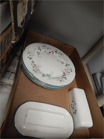 Lot Of Seasonal Plates & Cups & More