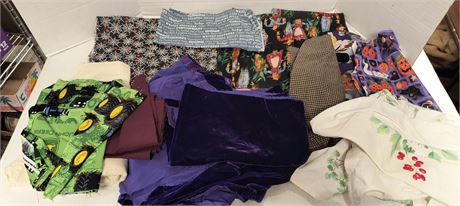 Lot Of Various Fabric