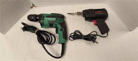 Hitachi Drill & Craftsman Soldering Gun