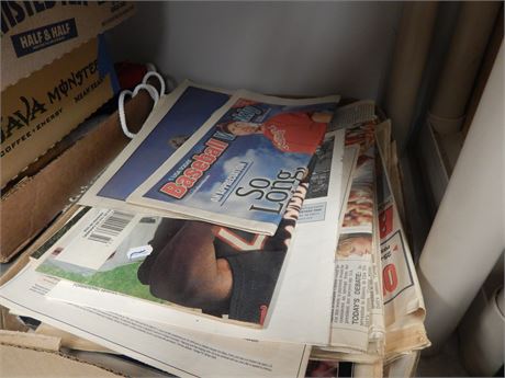 Lot Of Various Newspaper Articles