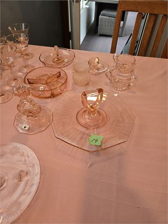 Pink Depression Dinnerware