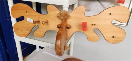 Moose coat rack