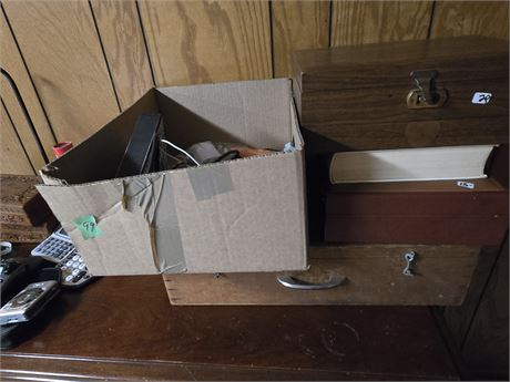 Office Supplies, Lock Boxes, Calculators