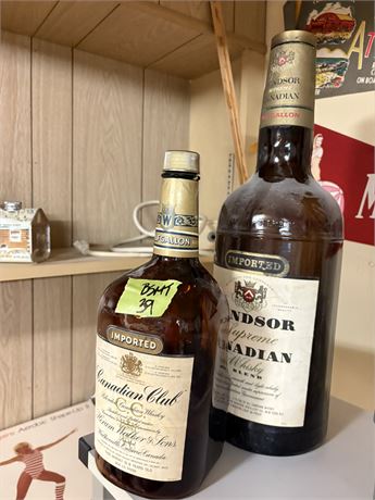 Large Liquor Bottles