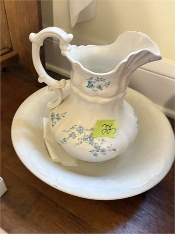 Basin and Pitcher
