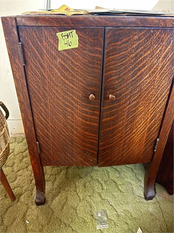 Vintage Record Cabinet