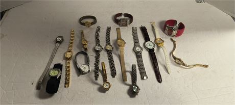 Flat Of Various Watches