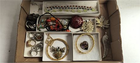 Flat Of Jewelry