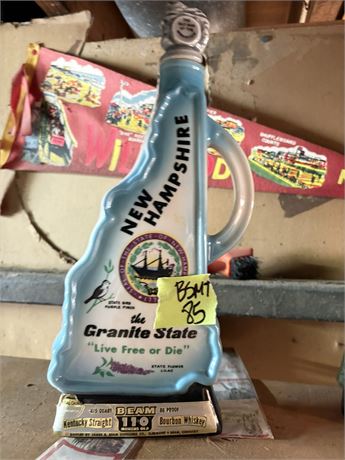 Jim Beam Decanter, New Hampshire