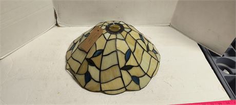 Tiffany Style Lamp Shade. Shows Wear