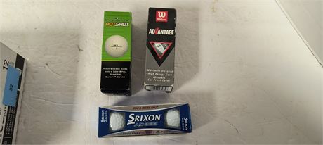 Lot Of Various Golf Balls