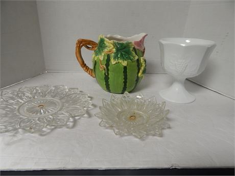 Flat Of Various Glassware