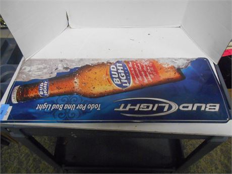 Bud Light Metal Sign